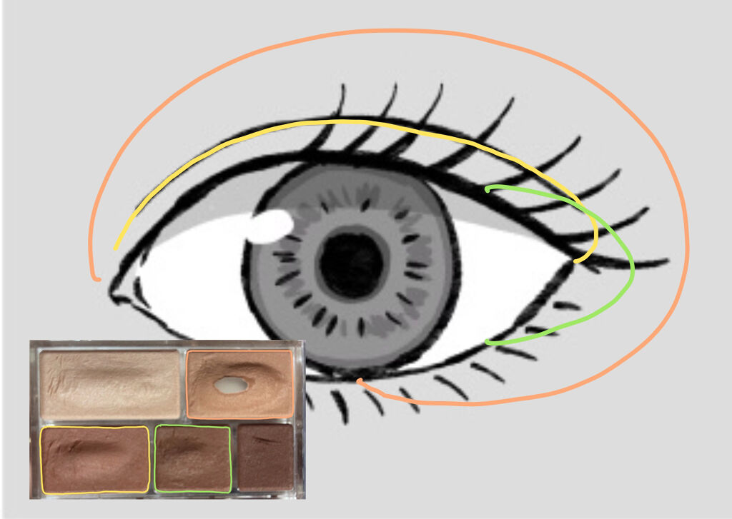 カラーリングアイブロウ/ヘビーローテーション/眉マスカラを使ったクチコミ（3枚目）