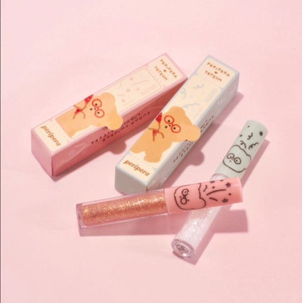 シュガー トゥインクル リキッド グリッター/PERIPERA/グリッターを使ったクチコミ(3枚目)