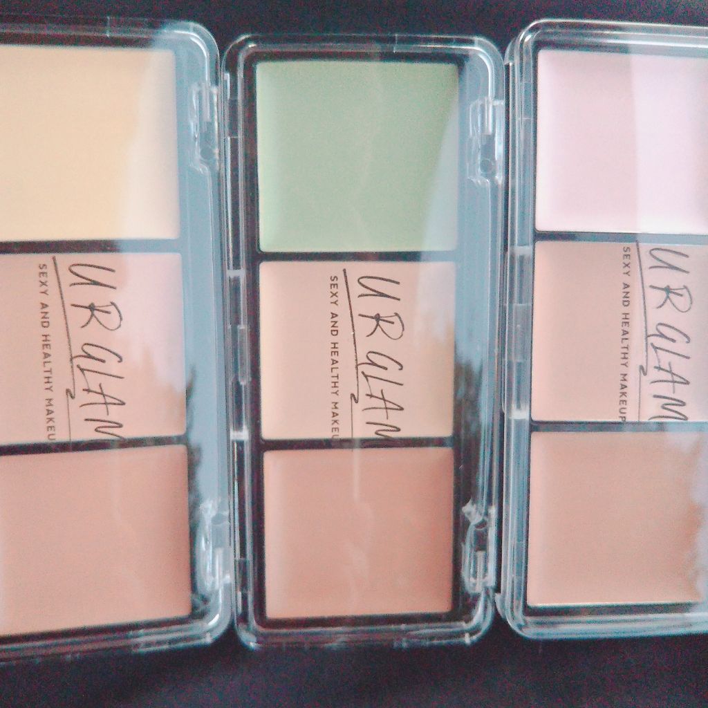 UR GLAM CONCEALER PALETTE/U R GLAM/パレットコンシーラーを使ったクチコミ(2枚目)
