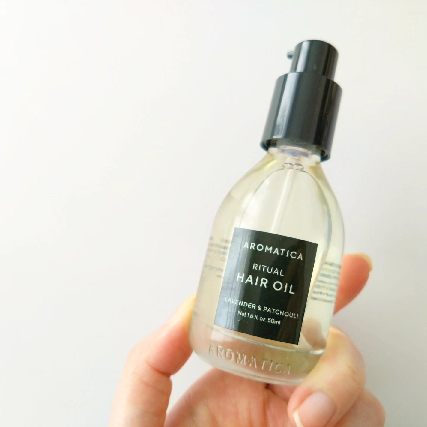 リチュアルヘアオイルラベンダー&パチョリ/AROMATICA/ヘアオイルを使ったクチコミ(2枚目)