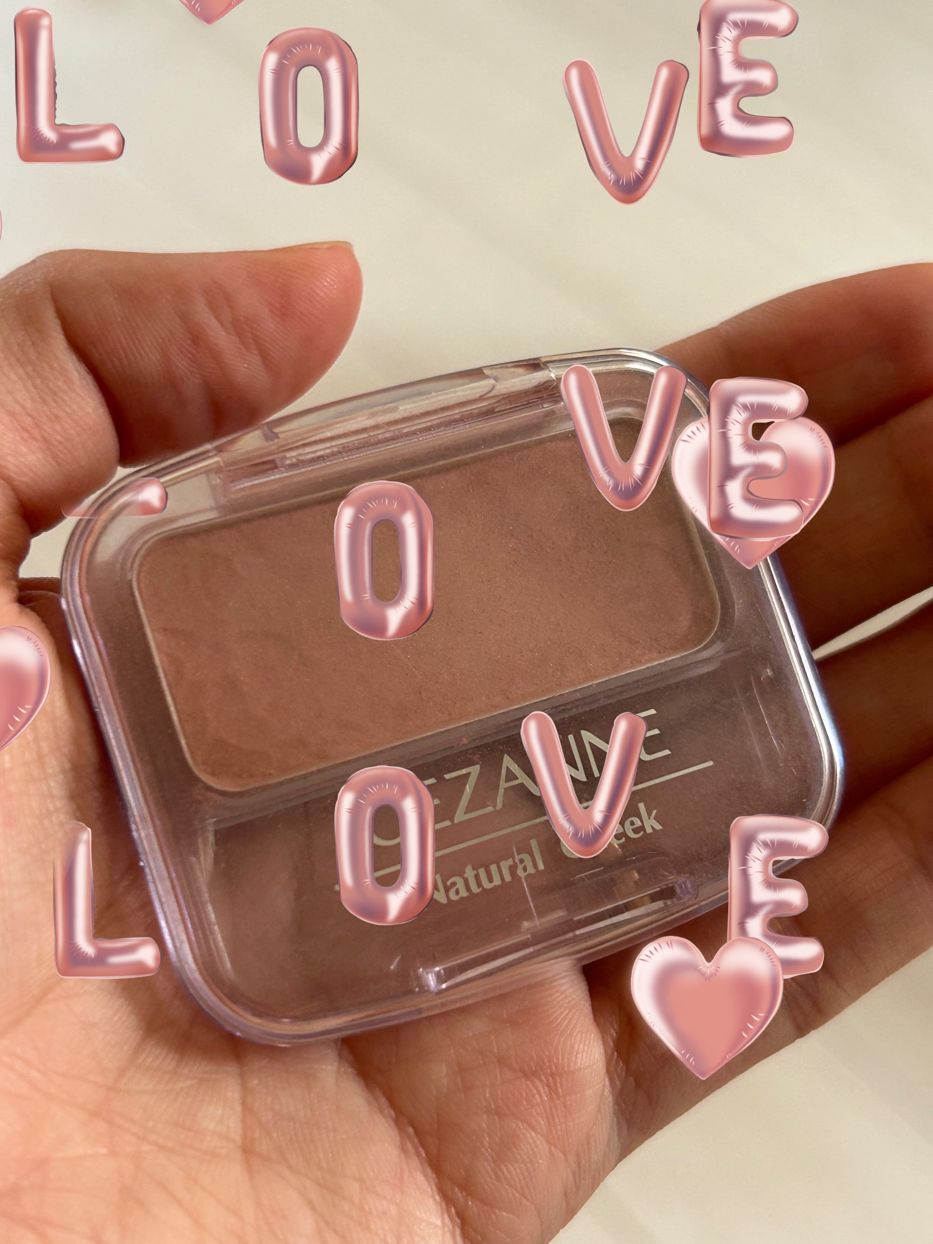 ナチュラル チークN/CEZANNE/パウダーチークを使ったクチコミ（1枚目）