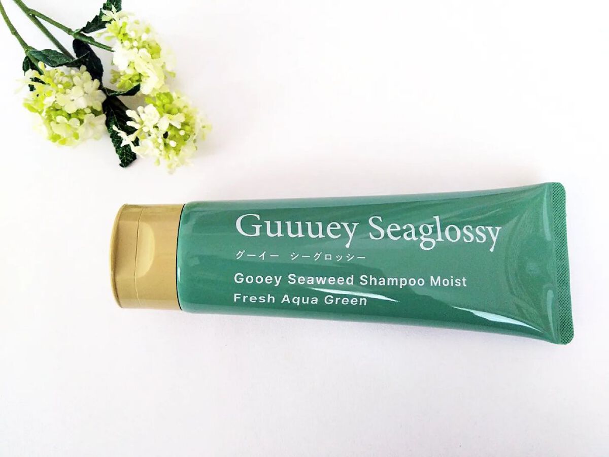 シーウィードシャンプーモイスト/シーウィードトリートメントモイスト シャンプー250g/グーイーシーグロッシー/市販シャンプーを使ったクチコミ（2枚目）
