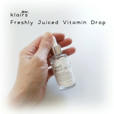 フレッシュリージュースドビタミンドロップ(35ml)/Klairs/美容液を使ったクチコミ（1枚目）