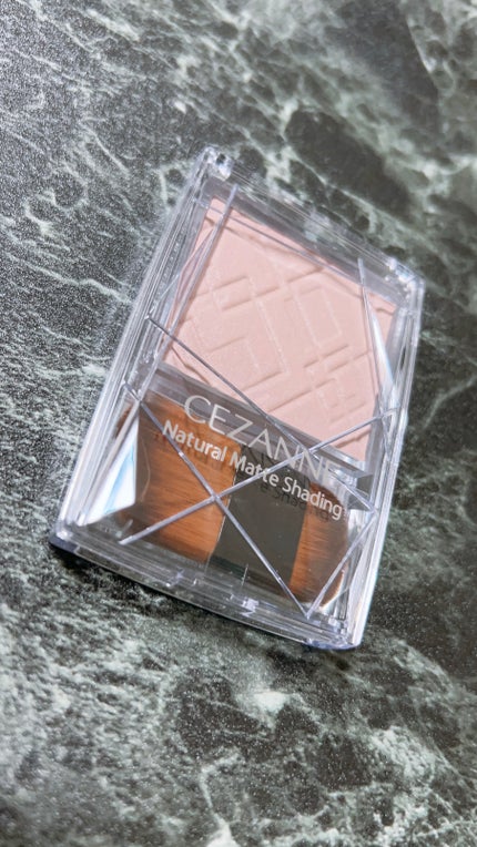 ナチュラルマットシェーディング/CEZANNE/シェーディングを使ったクチコミ(1枚目)