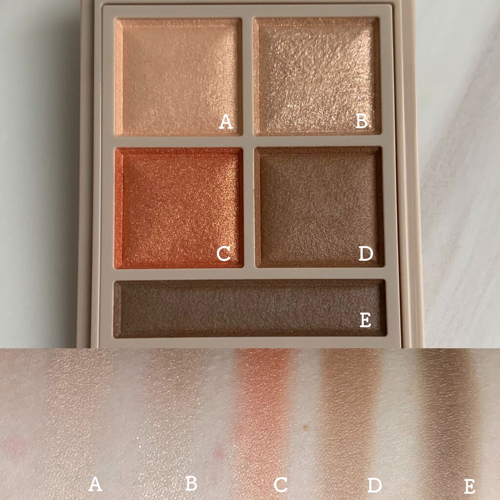 パノラマデザイン アイパレット/Visée/アイシャドウパレットを使ったクチコミ(4枚目)