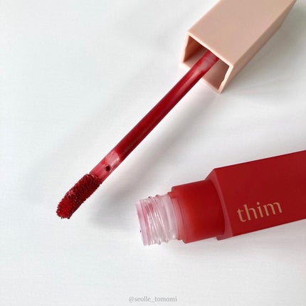 シアーマットリキッドリップ/thim/口紅を使ったクチコミ(6枚目)