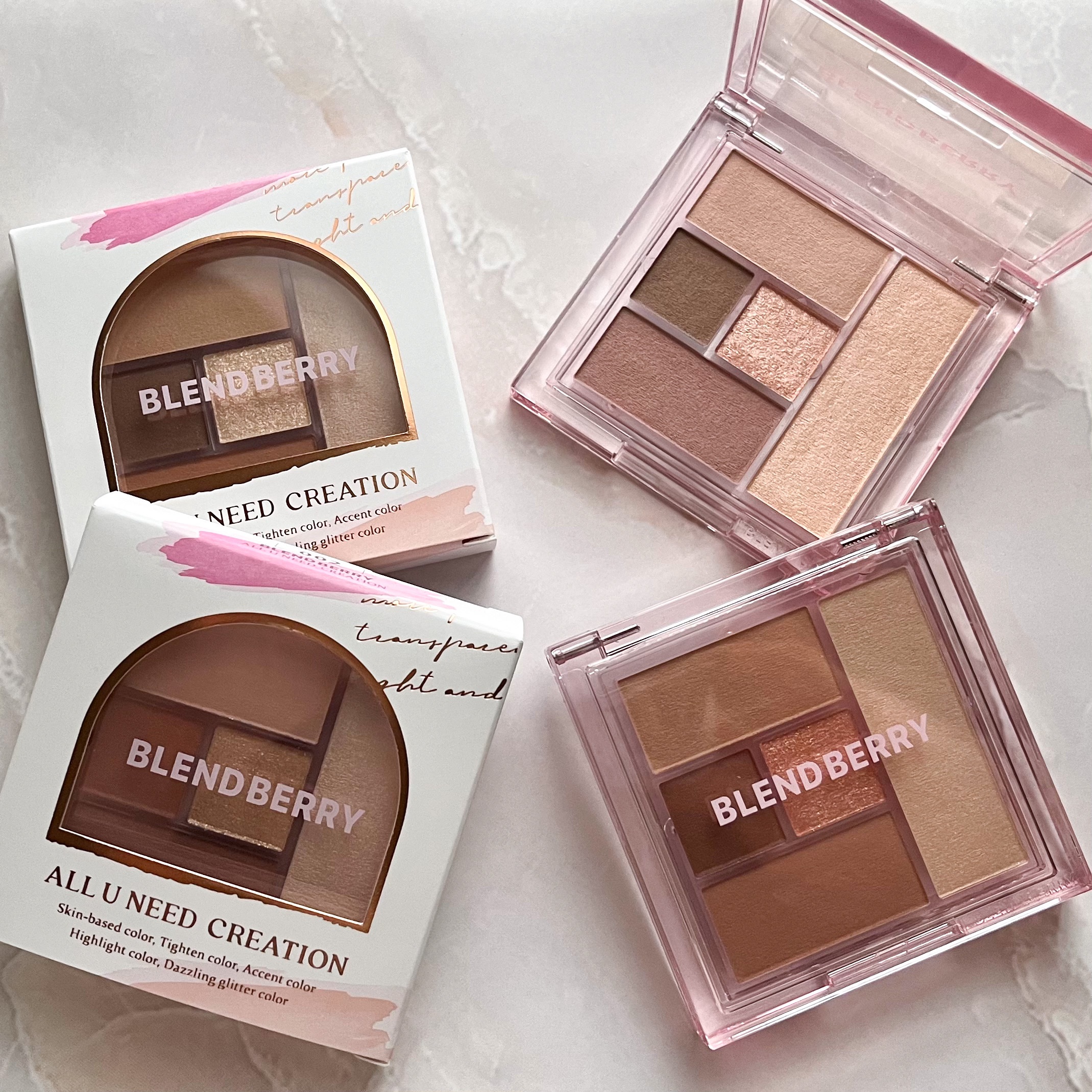 ブレンドベリー オールユーニード クリエイション/BLEND BERRY/マルチパレットを使ったクチコミ（1枚目）
