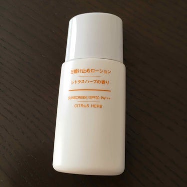 日焼け止めローション・シトラスハーブの香り SPF30 PA+++/無印良品/日焼け止め・UVケアを使ったクチコミ（1枚目）