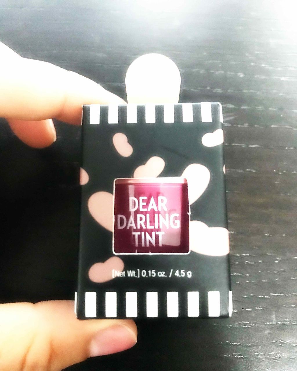 ディアダーリン ウォータージェルティント (アイスティント)/ETUDE/口紅を使ったクチコミ(1枚目)