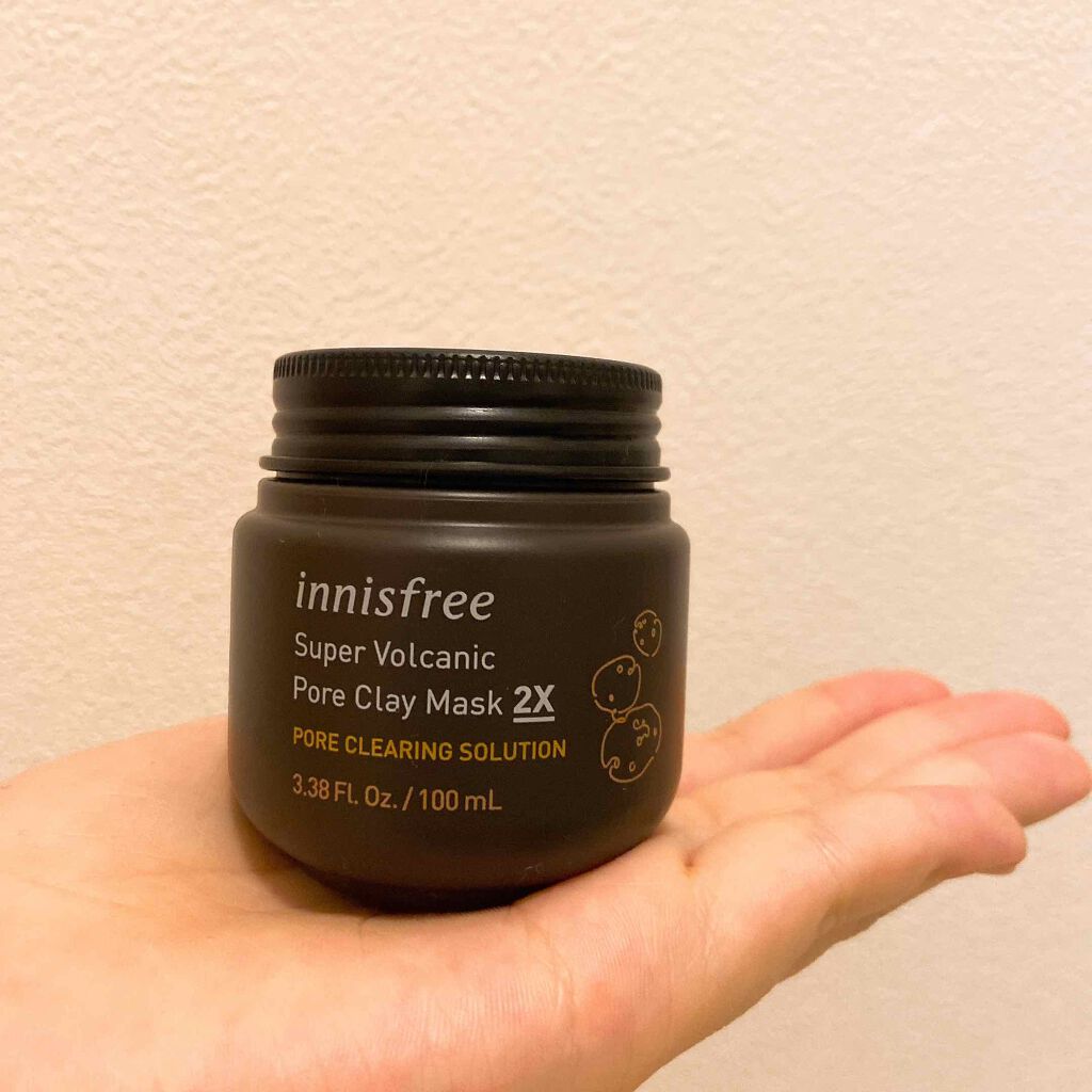 スーパーヴォルカニック ポアクレイマスク/innisfree/洗い流すパック・マスクを使ったクチコミ(1枚目)