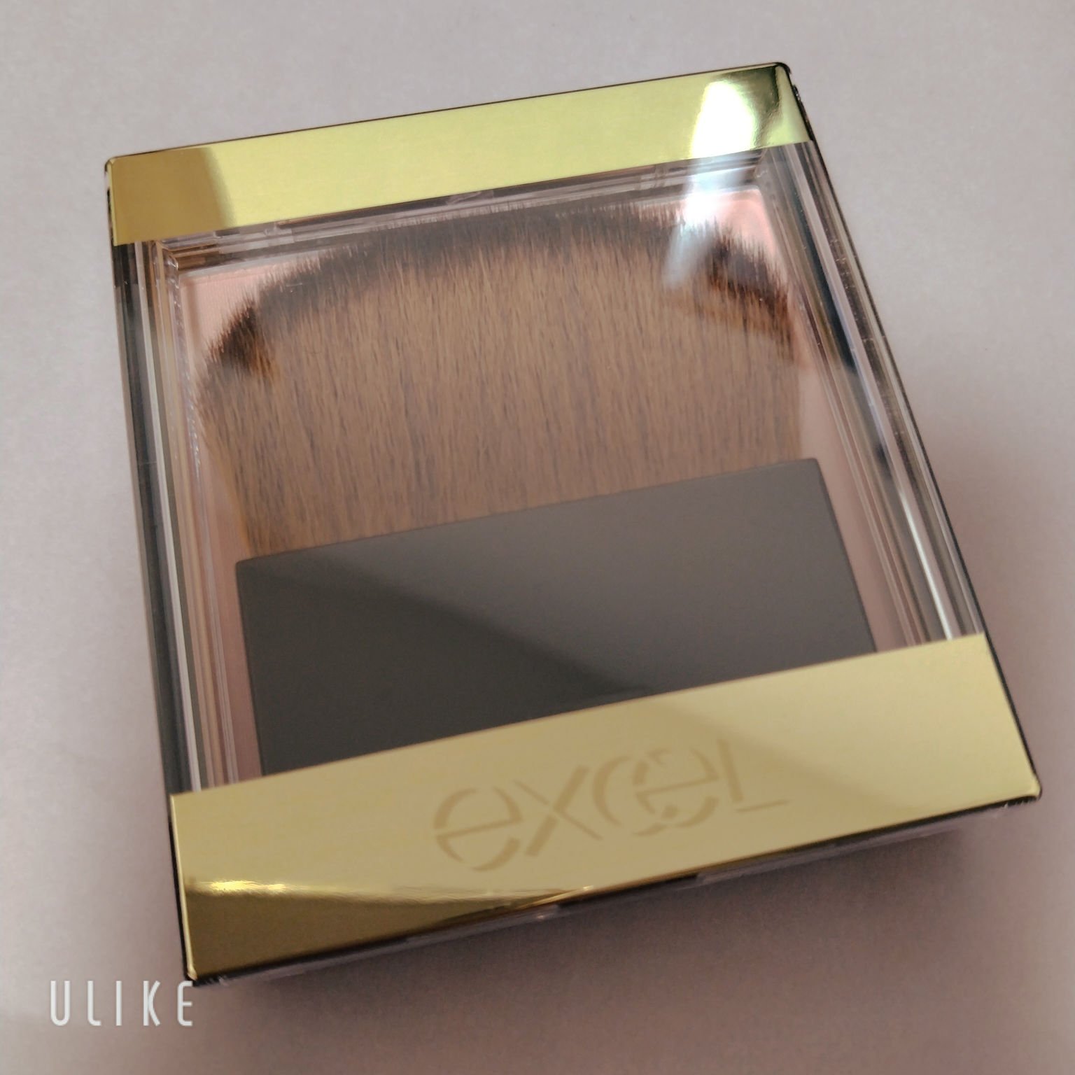 オーラティック ブラッシュ AB05 ベイクドシナモン/excel/パウダーチークを使ったクチコミ（1枚目）