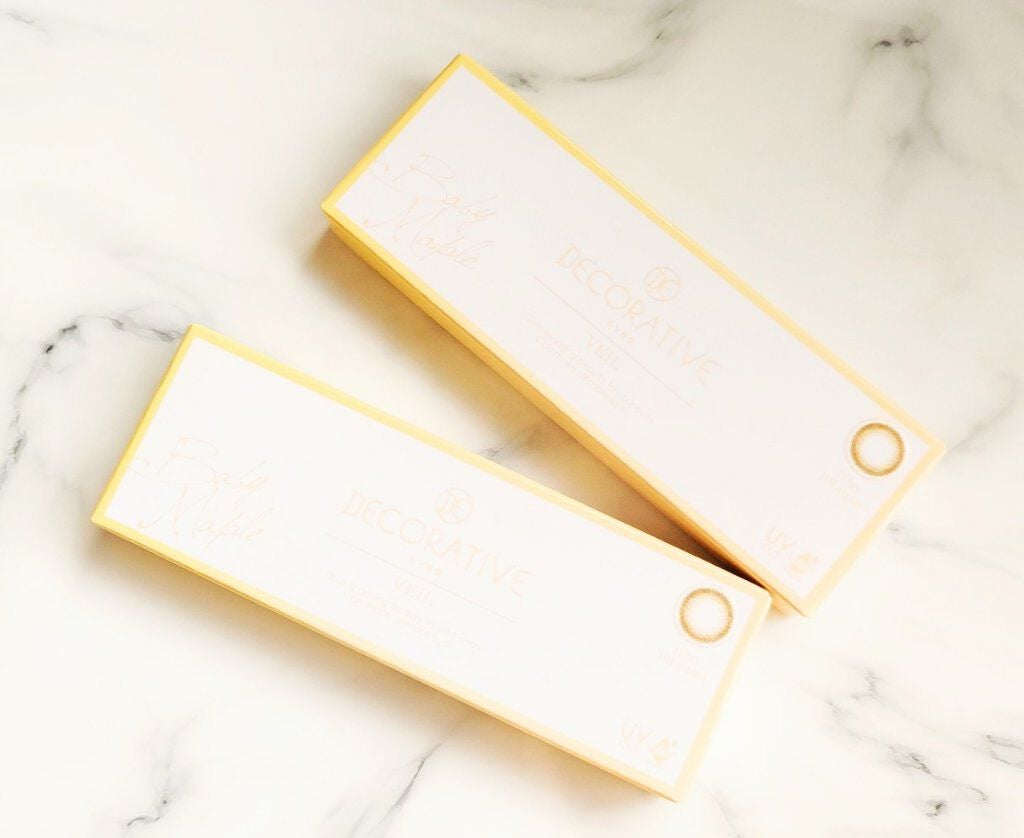 デコラティブアイズ ヴェール/Decorative Eyes/カラーコンタクトレンズを使ったクチコミ(4枚目)