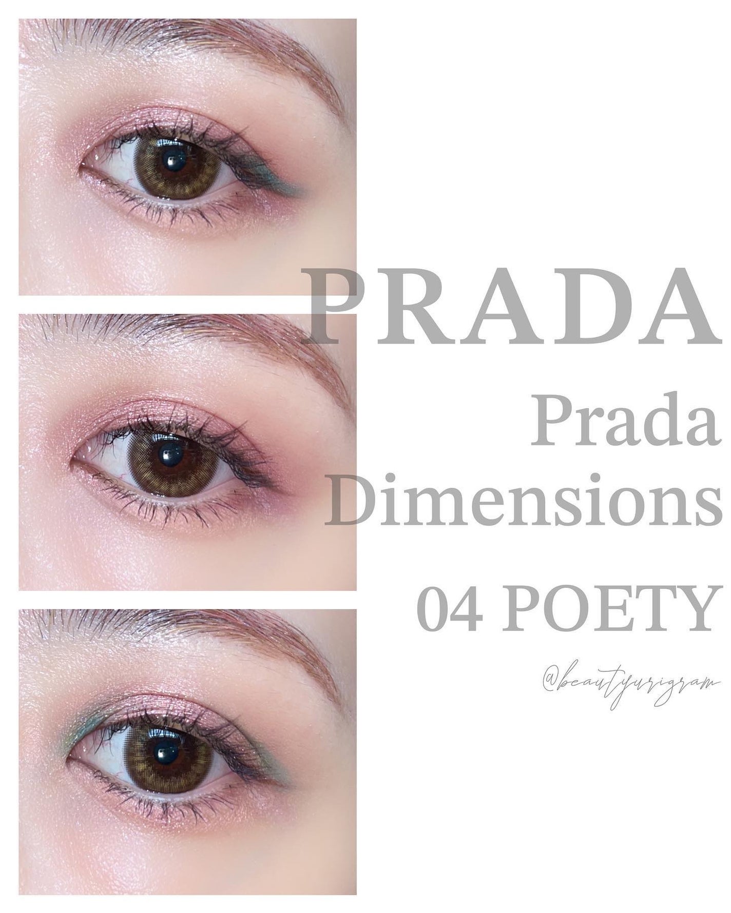 ダイメンションズ マルチエフェクト アイシャドウ/PRADA BEAUTY/アイシャドウパレットを使ったクチコミ(6枚目)