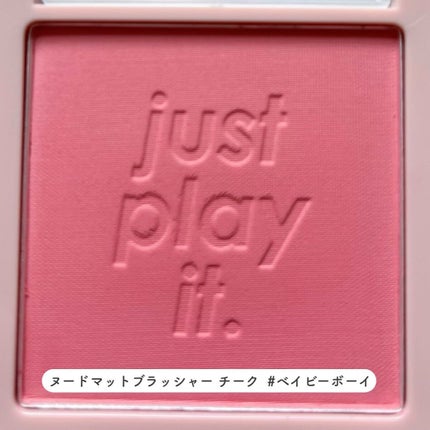 ヌードマットブラッシャー/CathyDoll/パウダーチークを使ったクチコミ(2枚目)