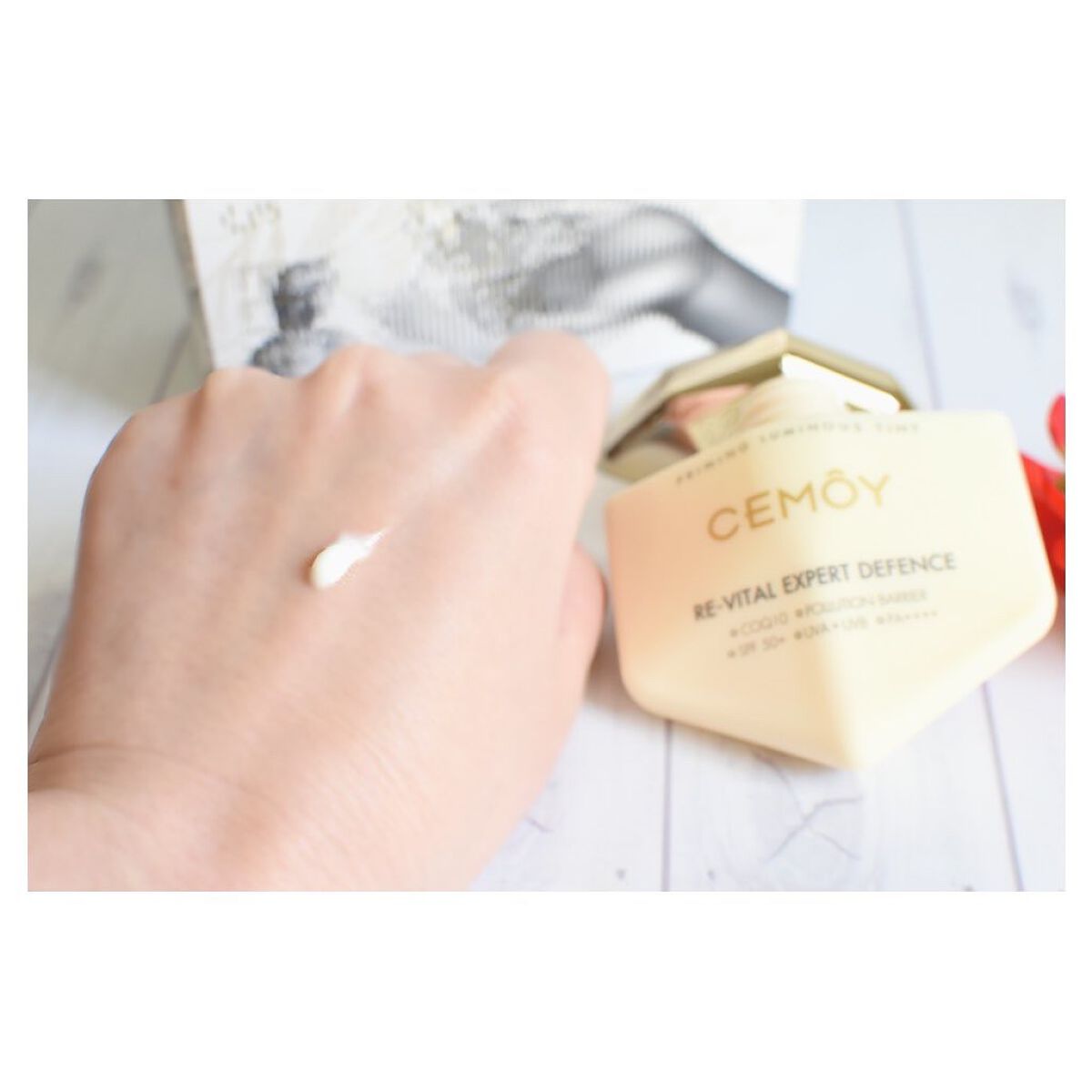 エキスパート ディフェンス/CEMOY/日焼け止めクリームを使ったクチコミ（2枚目）