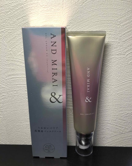 スキン アップ ジェルクリームEX/AND MIRAI/オールインワン化粧品を使ったクチコミ(1枚目)