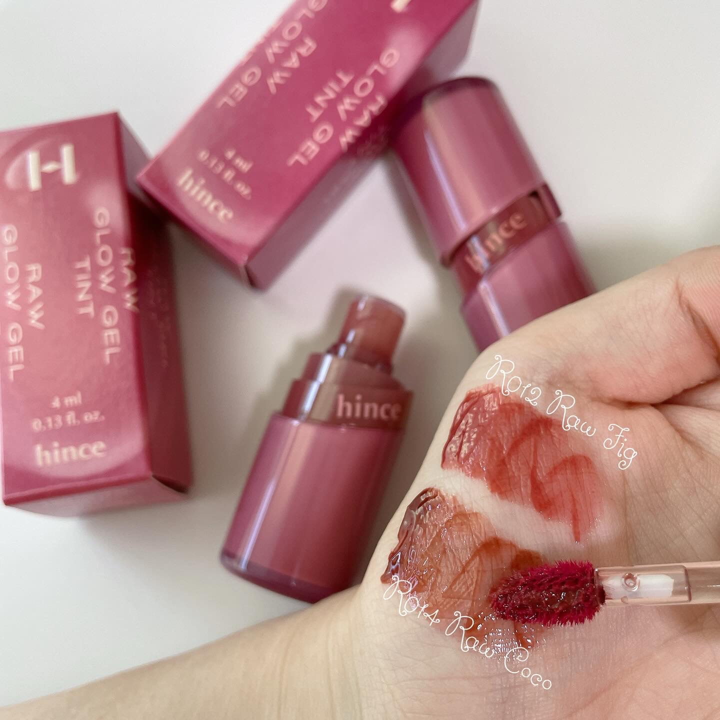 ロウグロウジェルティント/hince/リップティントを使ったクチコミ（2枚目）