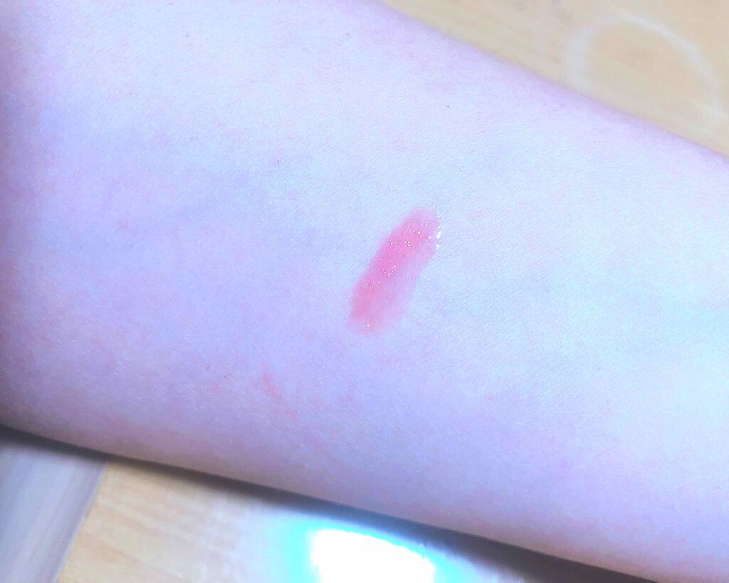 プランプカラーリップ 04ピンクレッド/CHOOSY/リップグロスを使ったクチコミ（2枚目）