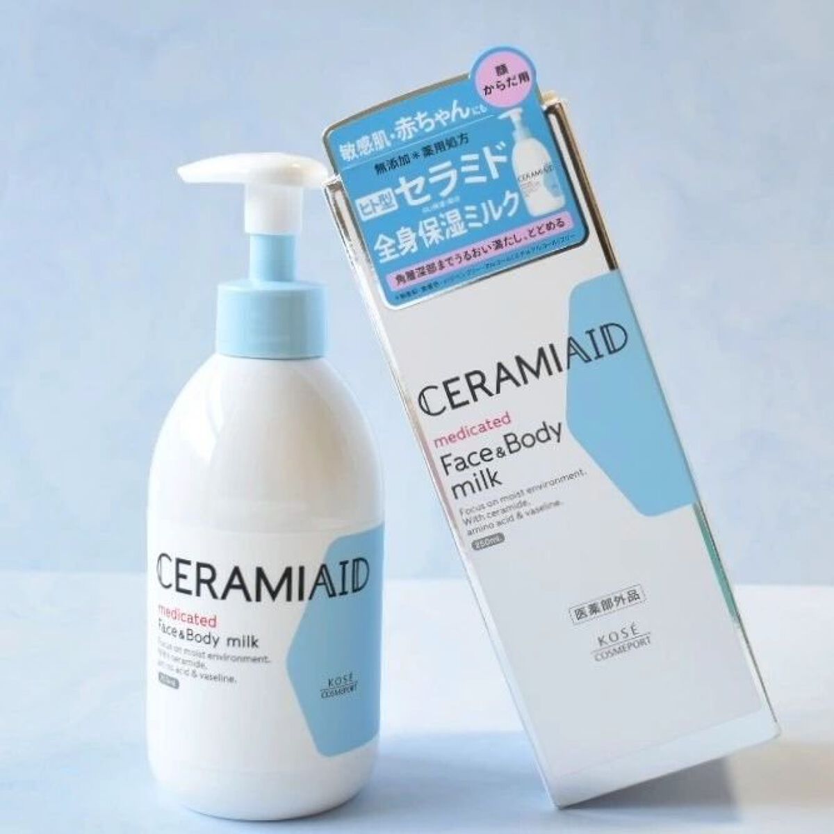 セラミエイド 薬用スキンミルク/セラミエイド/ボディミルクを使ったクチコミ（1枚目）