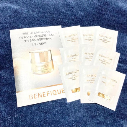 リュクス リブルームナイトクリーム/BENEFIQUE/フェイスクリームを使ったクチコミ(2枚目)