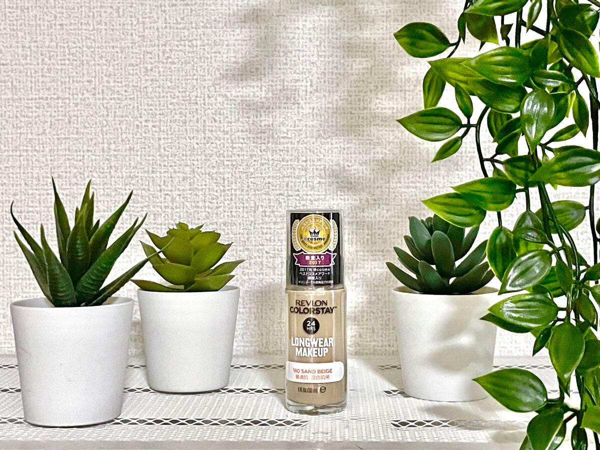 カラーステイ ロングウェア メイクアップ/REVLON/リキッドファンデーションを使ったクチコミ(1枚目)