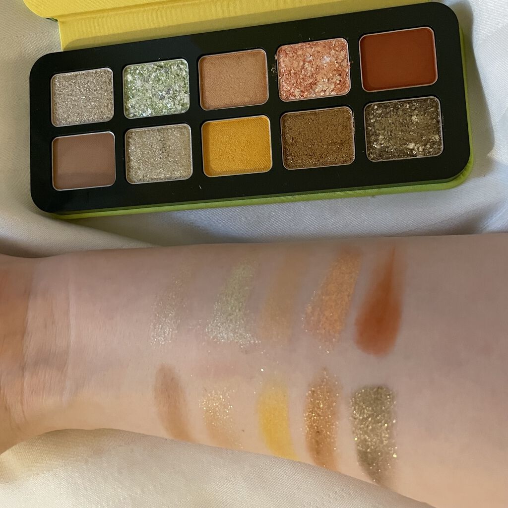 マッチャ ジェノワーズ アイ パレット /shu uemura/アイシャドウパレットを使ったクチコミ（2枚目）