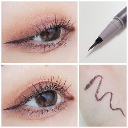 メロウシェード リキッドライナー ML05 ダスクグレージュ(限定)/excel/リキッドアイライナーの画像