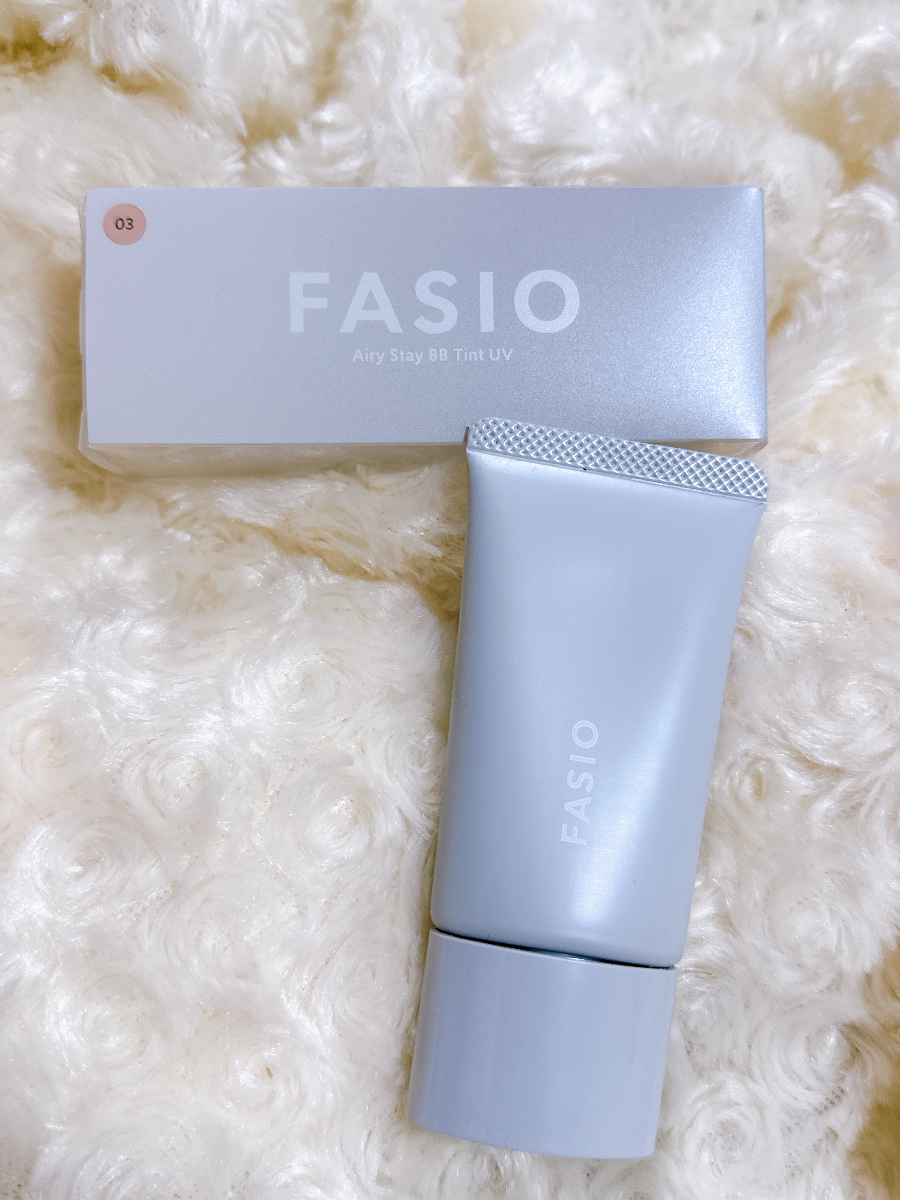 エアリーステイ BB ティント UV 03 ミディアムベージュ/FASIO/BBクリームを使ったクチコミ（1枚目）