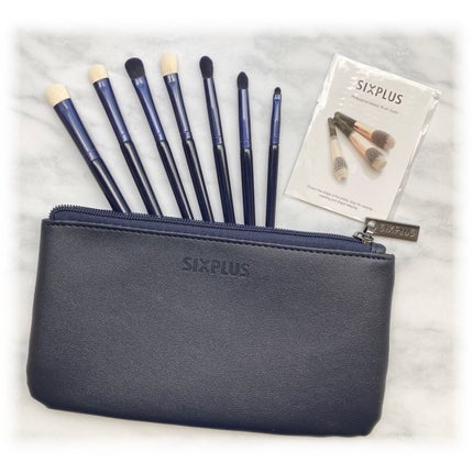 SIXPLUS ホワイトパール アイメイクブラシ 7本セット/SIXPLUS/メイクブラシを使ったクチコミ(1枚目)