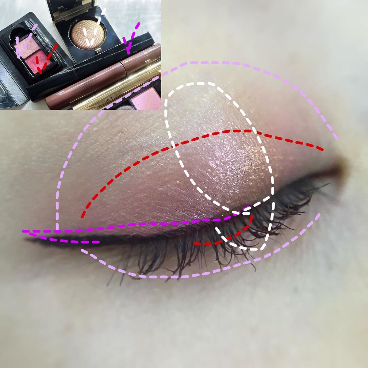 ノーズ&アイブロウパウダー/CEZANNE/パウダーアイブロウを使ったクチコミ(3枚目)