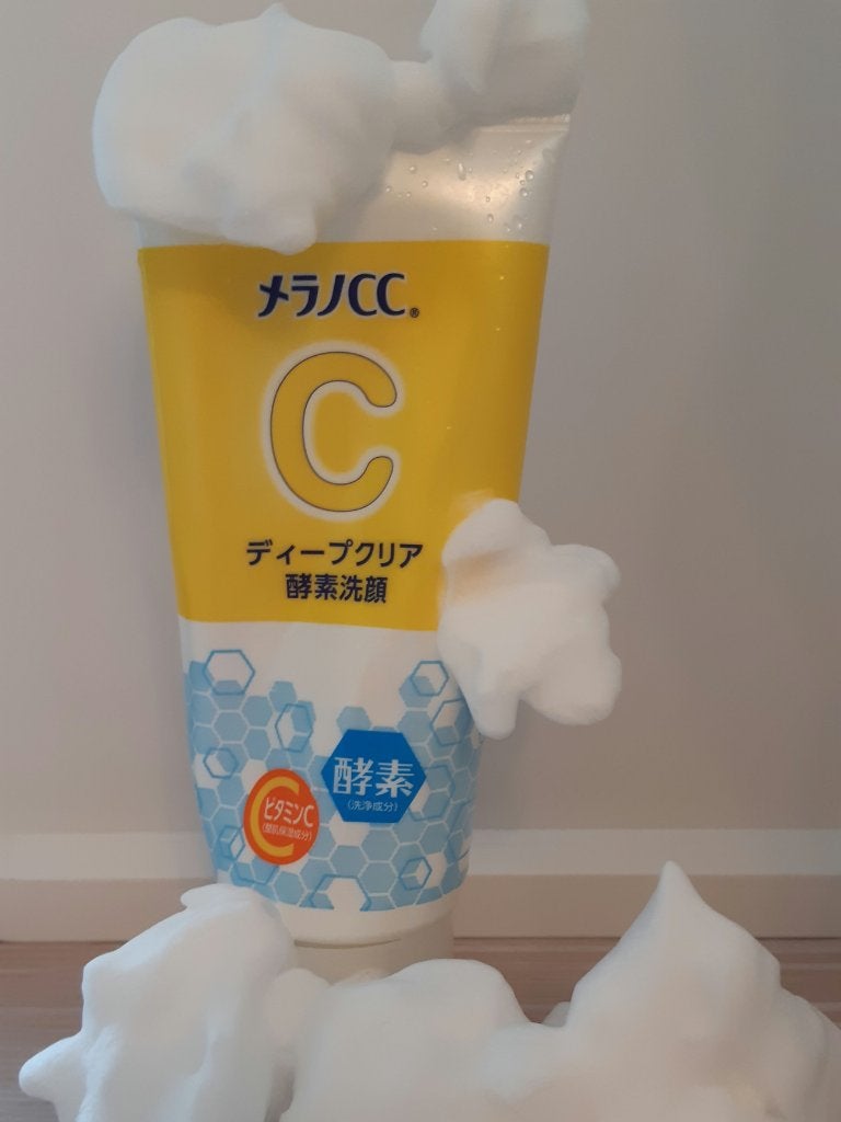 ディープクリア酵素洗顔	/メラノCC/洗顔フォームを使ったクチコミ(1枚目)