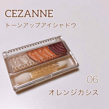 トーンアップアイシャドウ/CEZANNE/アイシャドウパレットを使ったクチコミ（1枚目）