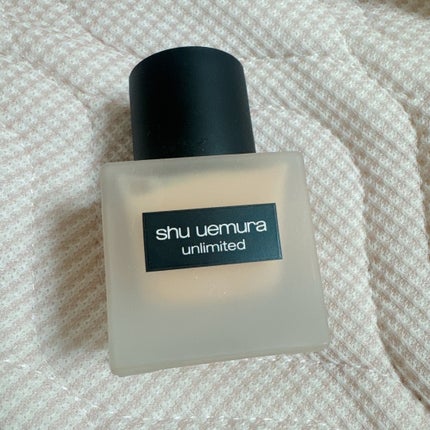 (旧)アンリミテッド ラスティング フルイド/shu uemura/リキッドファンデーションを使ったクチコミ(1枚目)