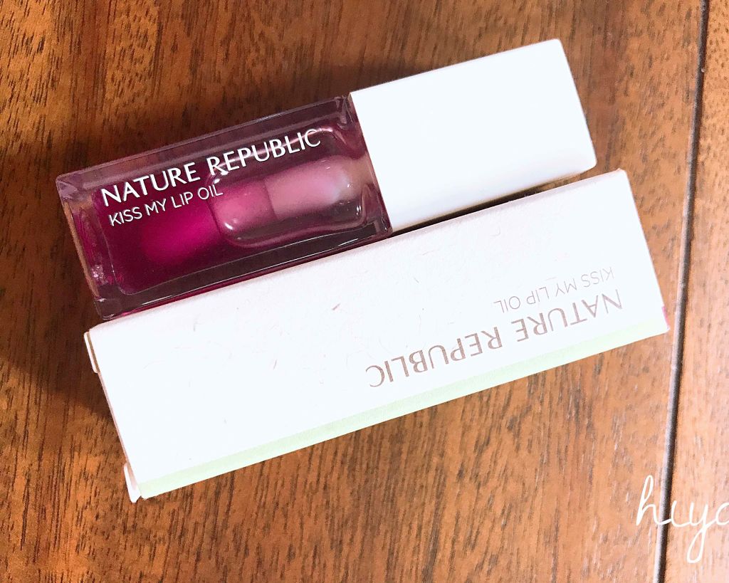 キスマイリップオイル/ネイチャーリパブリック/リップオイルを使ったクチコミ（1枚目）