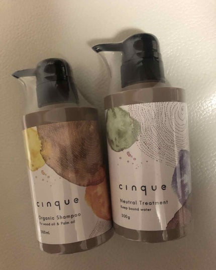 サンクオーガニックシャンプー/ニュートラルトリートメント/cinque/市販シャンプーを使ったクチコミ(4枚目)