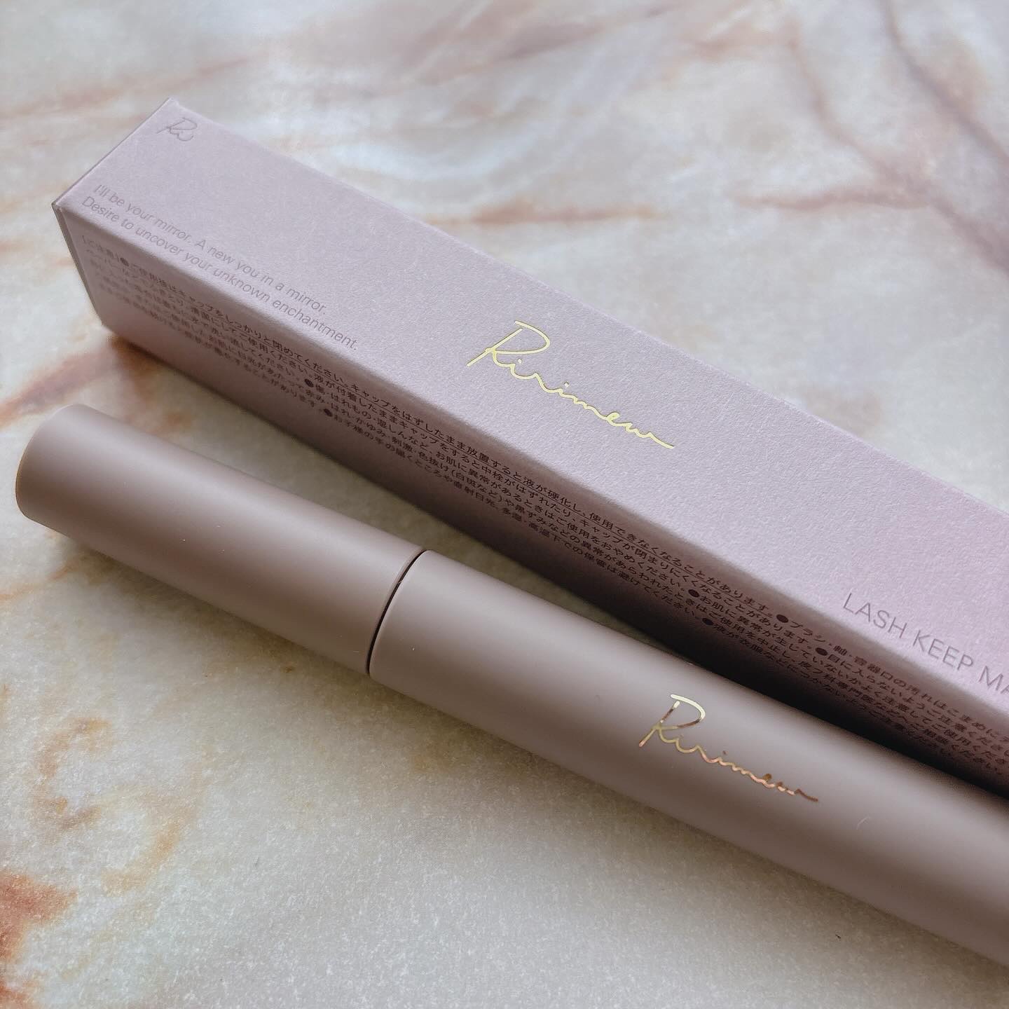 ラッシュキープマスカラ 02 ブラックブラウン/Ririmew/マスカラを使ったクチコミ（2枚目）