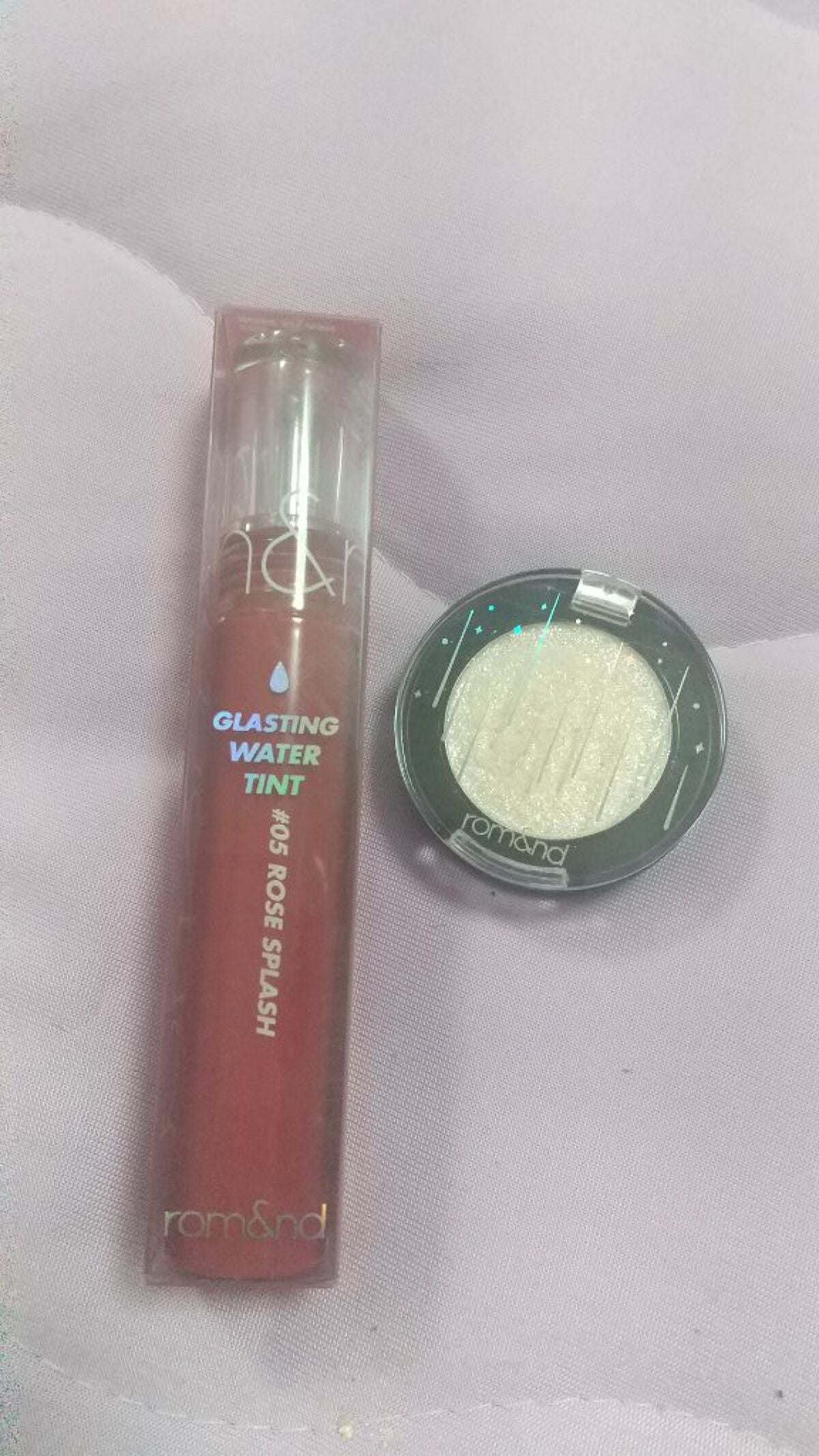 グラスティングウォーターティント/rom&nd/リップティントを使ったクチコミ(1枚目)