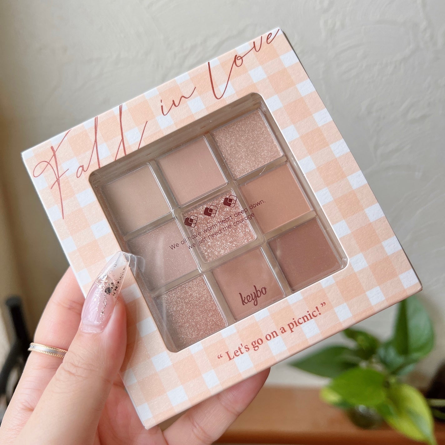 KEYBO FALL IN LOVE SHADOW PALETTE/keybo/アイシャドウパレットを使ったクチコミ(8枚目)