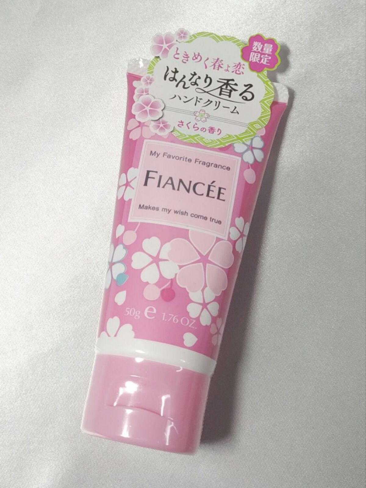 ハンドクリーム さくらの香り N/フィアンセ/ハンドクリームを使ったクチコミ(1枚目)