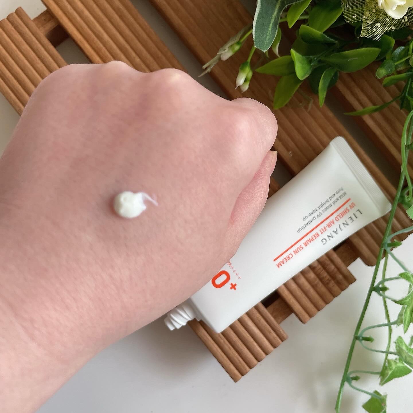 UVシールド エアフィット リペア サンクリーム/リエンジャン/日焼け止めクリームを使ったクチコミ（3枚目）