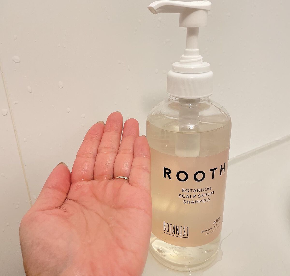 ルース ボタニカルスカルプセラム シャンプー・トリートメント(エアリー)/BOTANIST/市販シャンプーを使ったクチコミ(2枚目)