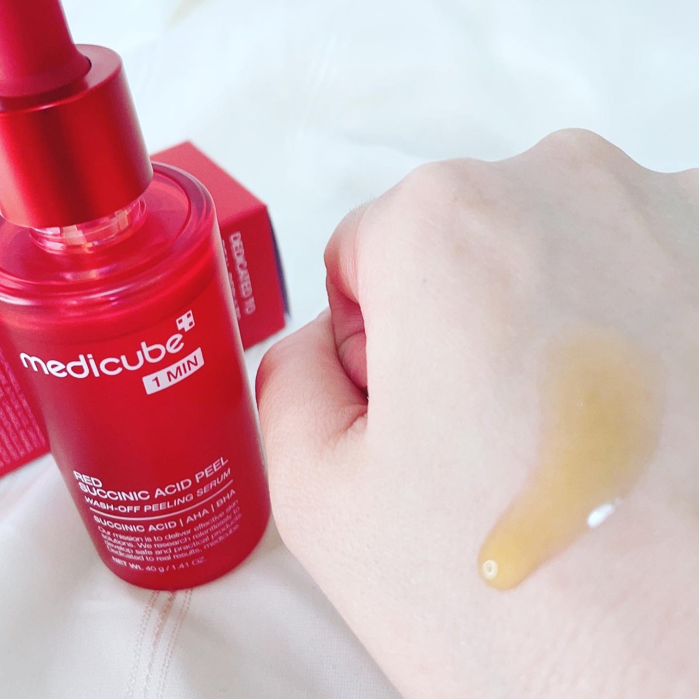 レッドアクネピーリングセラム/MEDICUBE/美容液を使ったクチコミ(3枚目)