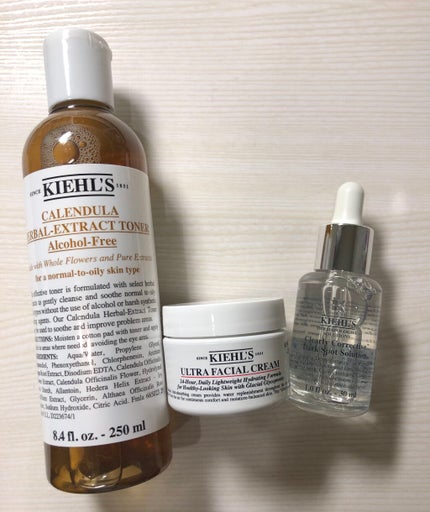 キールズ ハーバル トナー CL アルコールフリー/Kiehl's/化粧水を使ったクチコミ(3枚目)