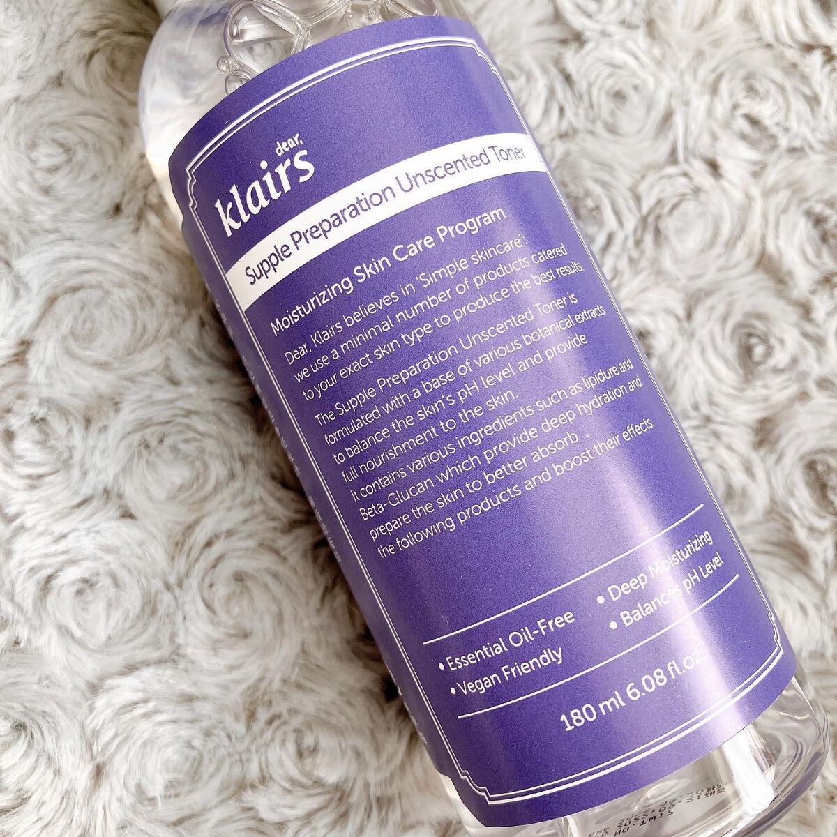 サプルプレパレーションアンセンテッドトナー(180ml)/Klairs/化粧水を使ったクチコミ(2枚目)