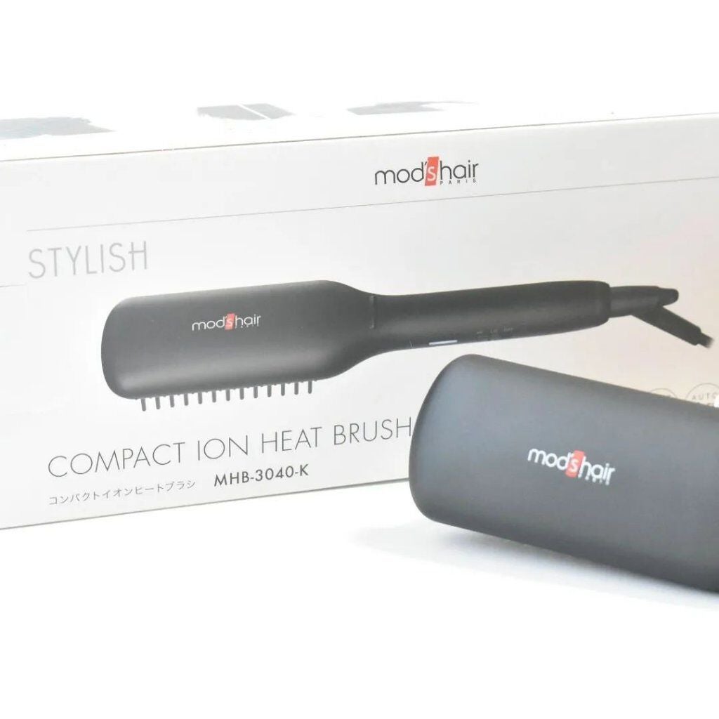 スタイリッシュ コンパクトイオンヒートブラシ MHB-3040-K/mod's hair/ヒートブラシを使ったクチコミ(2枚目)