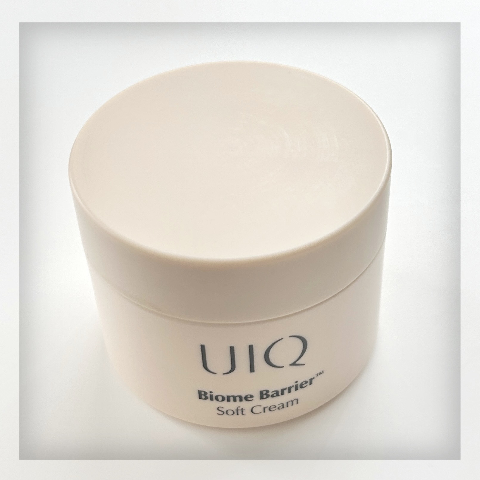 UIQ バイオームバリア ソフトクリームのクチコミ「𓍯バイオームバリアソフトクリーム⌇UIQ

やさしく角質ケアしながら肌バリアをサポートしてくれ.....」（1枚目）