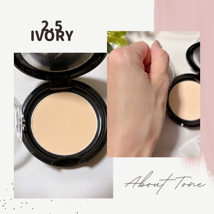 ブラーパウダーパクト/ABOUT TONE/プレストパウダーを使ったクチコミ(4枚目)