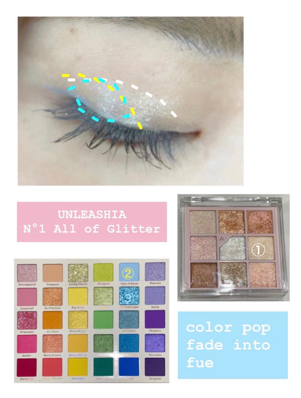 スマイルハート カラージェルアイライナー/FLORTTE/ジェルアイライナーを使ったクチコミ(2枚目)