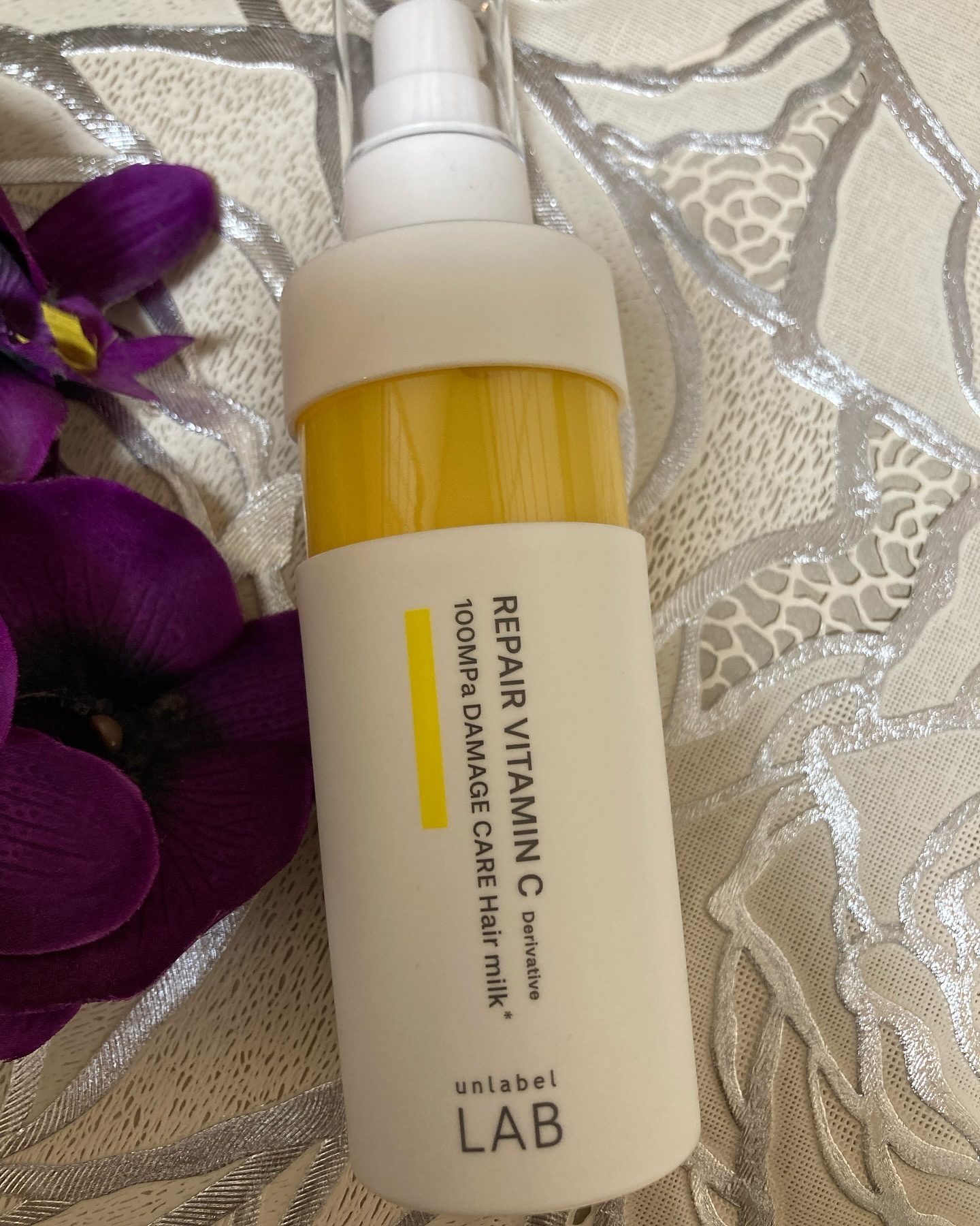 超高圧*¹浸透型リペアビタミンC誘導体*⁴配合　集中美容液ヘアミルク/unlabel/ヘアミルクを使ったクチコミ（1枚目）