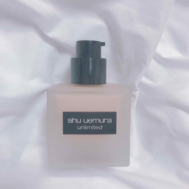 アンリミテッド ラスティング フルイド/shu uemura/リキッドファンデーションを使ったクチコミ（2枚目）